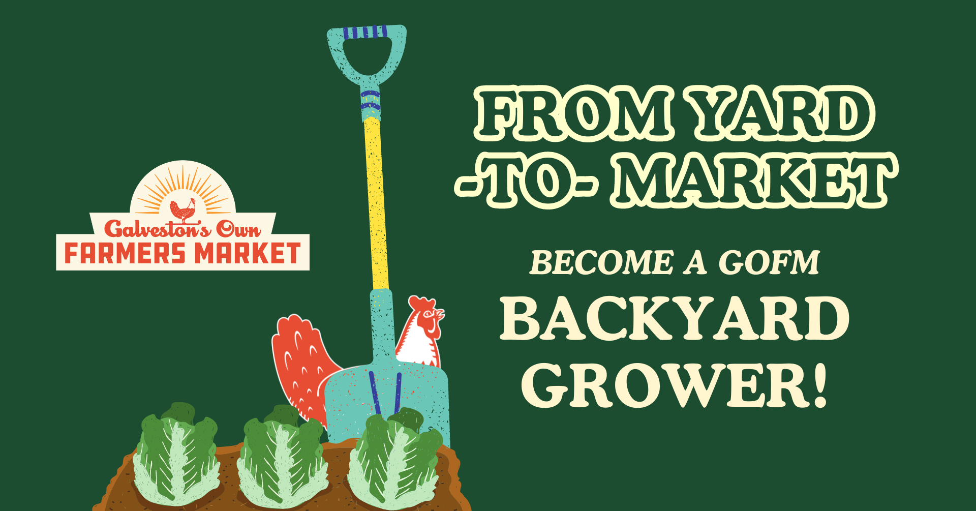 From yard to market! Become a GOFM Backyard Grower