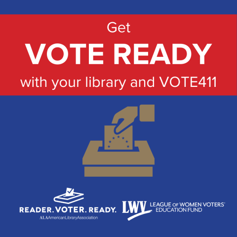 Get vote ready with your library and VOTE411