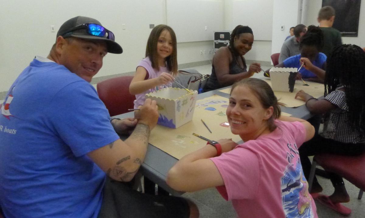 Collaborative art project.